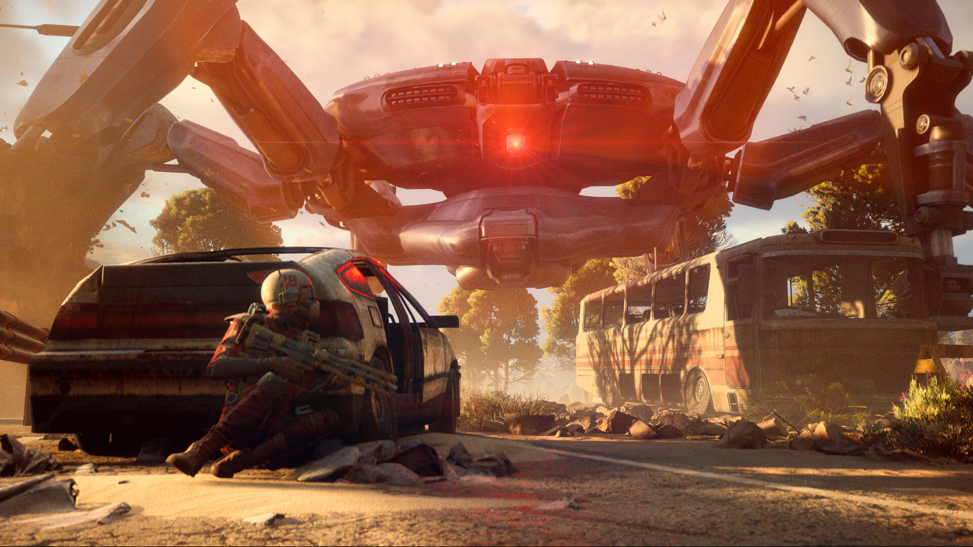 Arc Raiders extraction shooter Bastion combat encounter