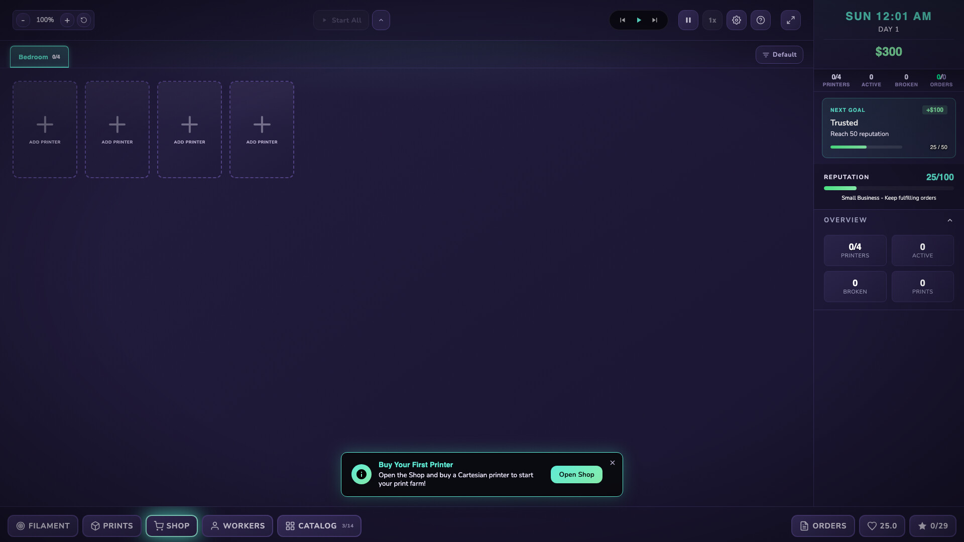 3D Printer Manager screenshot 1