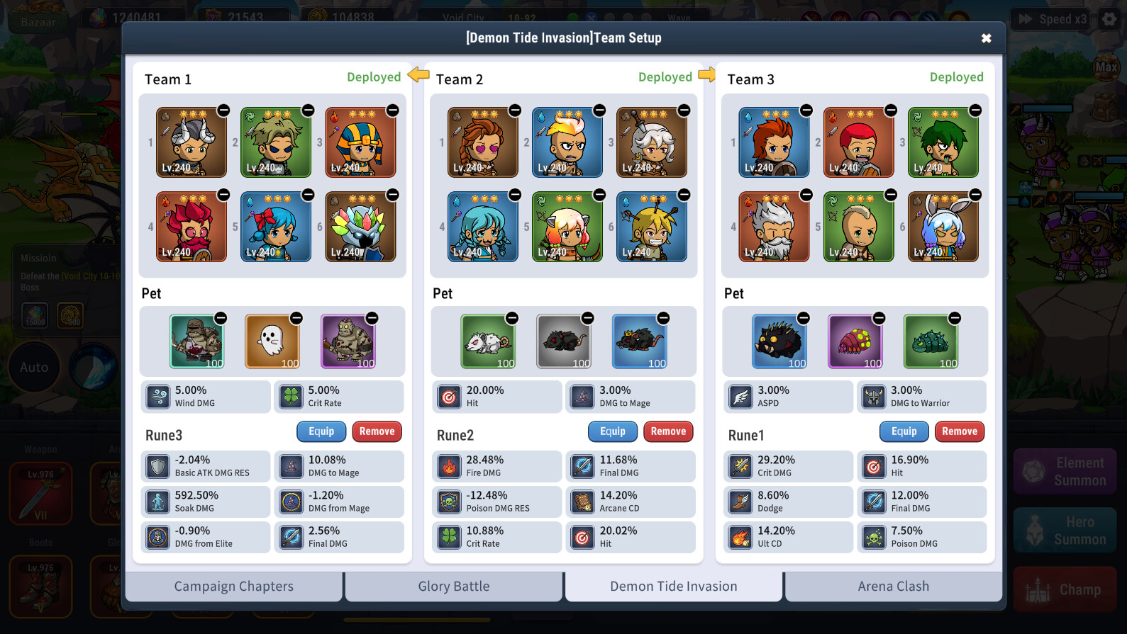 Elemental Master: Heroes Assemble screenshot 2