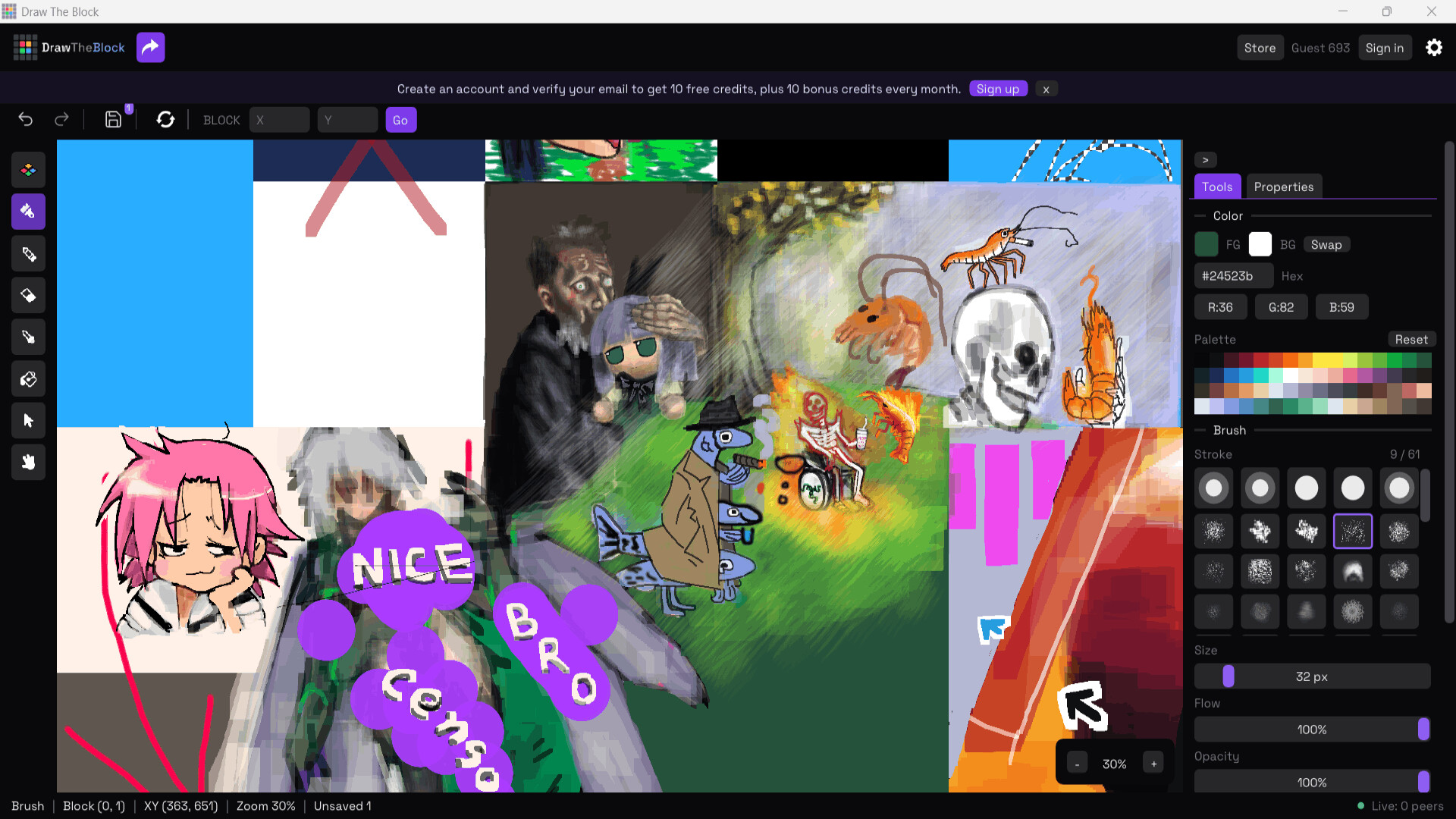 DrawTheBlock screenshot 1