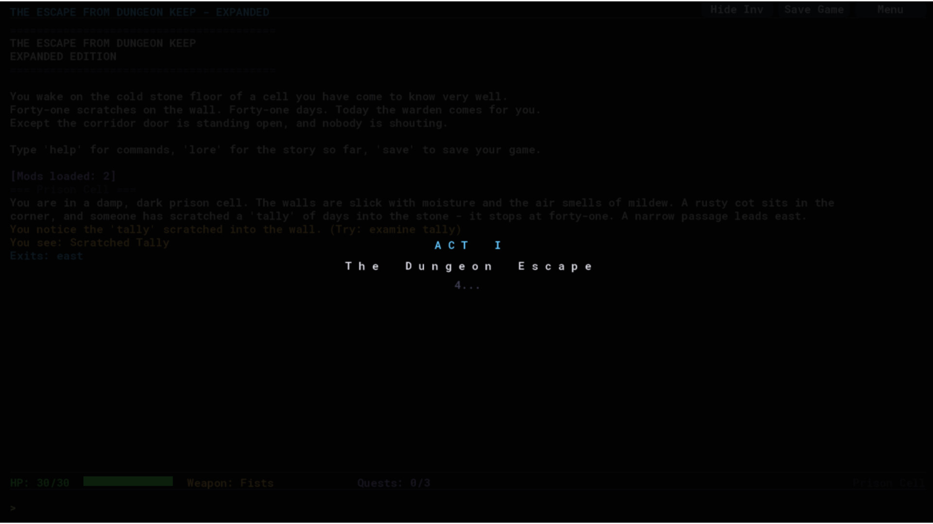 The Escape From Dungeon Keep screenshot 1