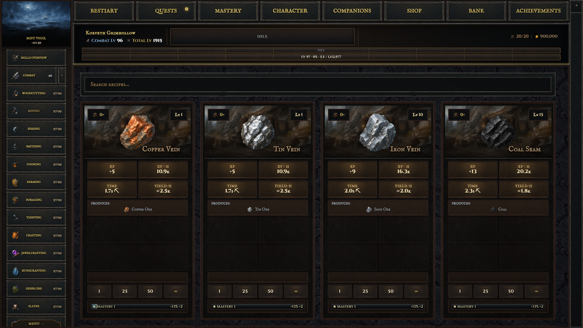Grim Reach Idle screenshot 2
