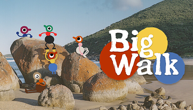 Big Walk Steam capsule key art