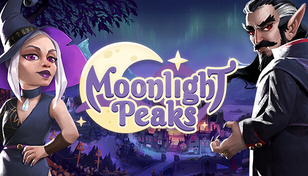 Moonlight Peaks Steam capsule key art