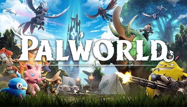 Palworld 1.0 Steam capsule key art