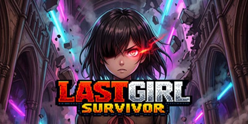 Lastgirl Survivor Steam capsule key art