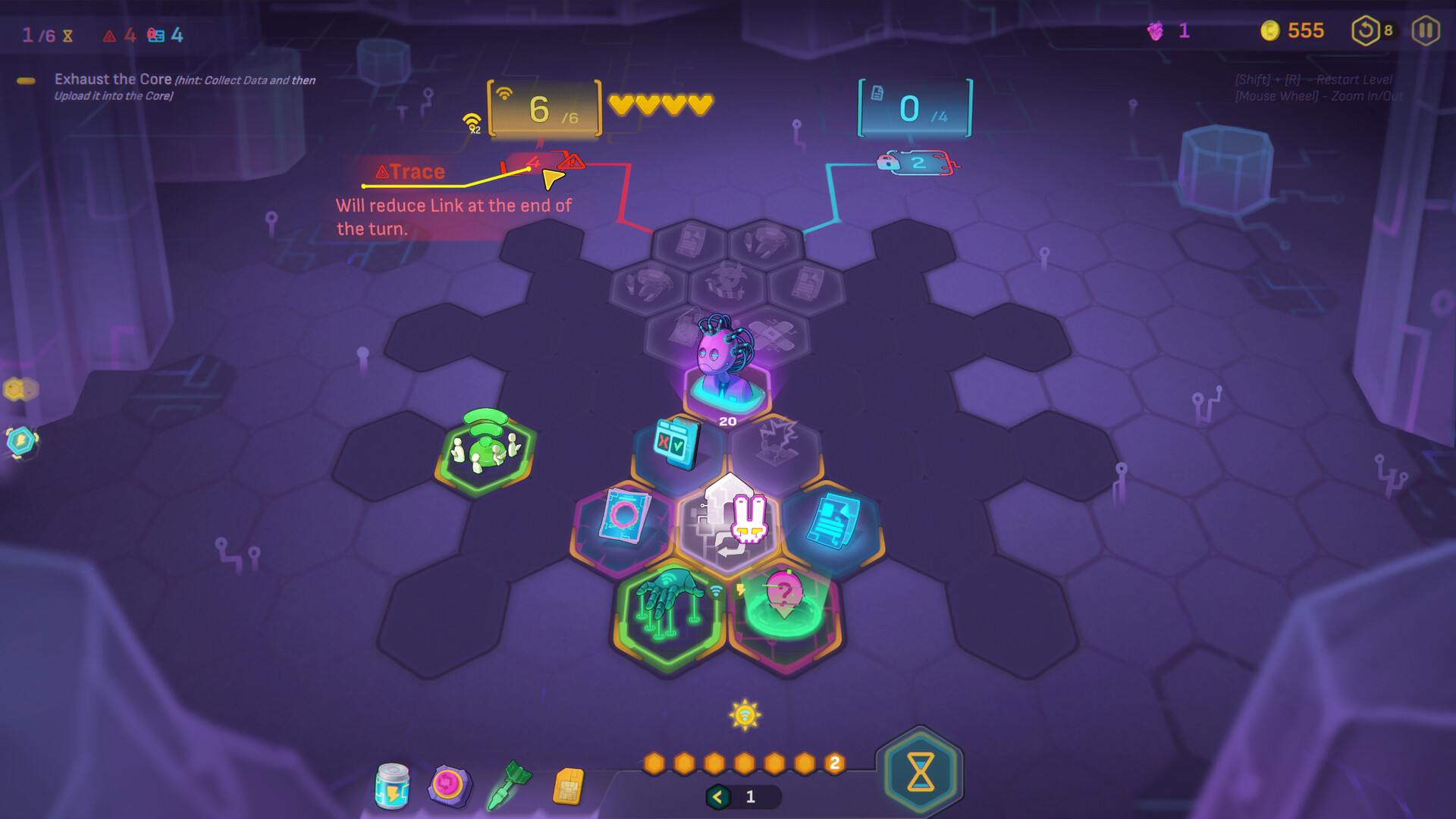 NET.CRAWL in-game screenshot 1