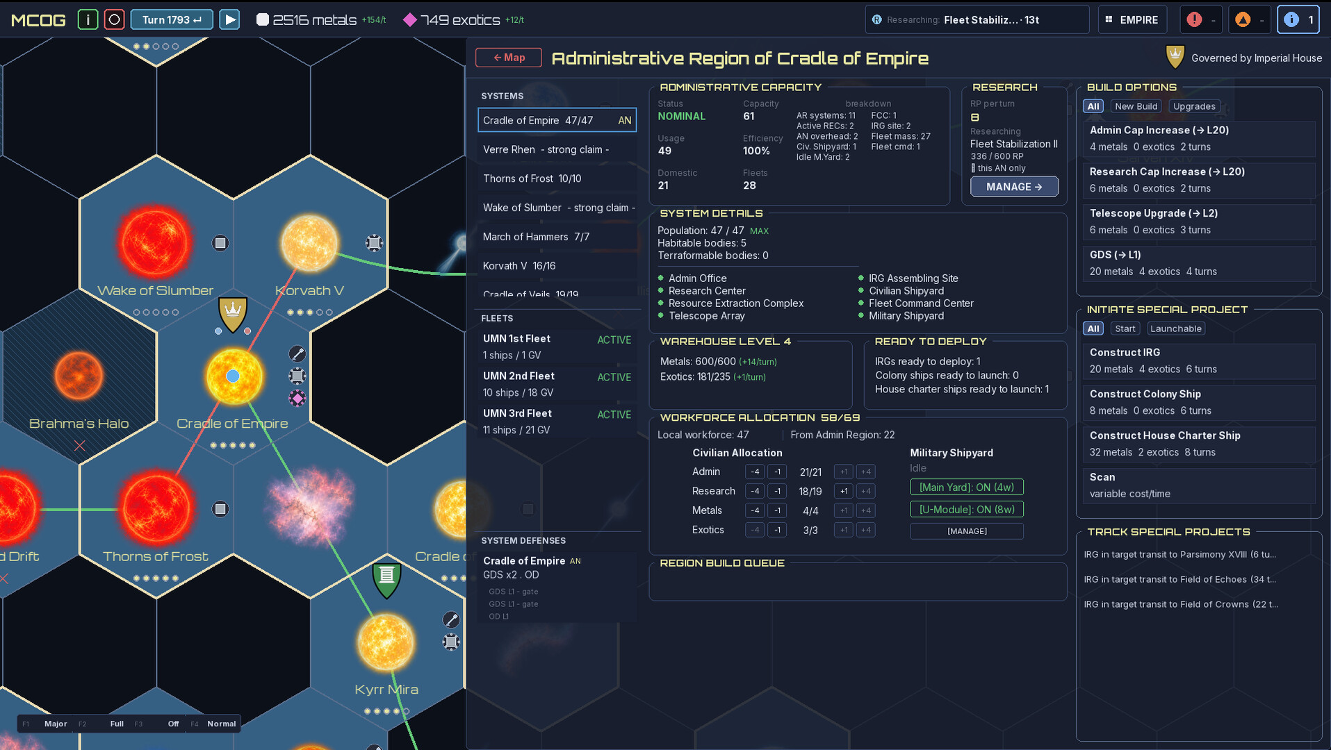 Mandate of Galactic Empires screenshot