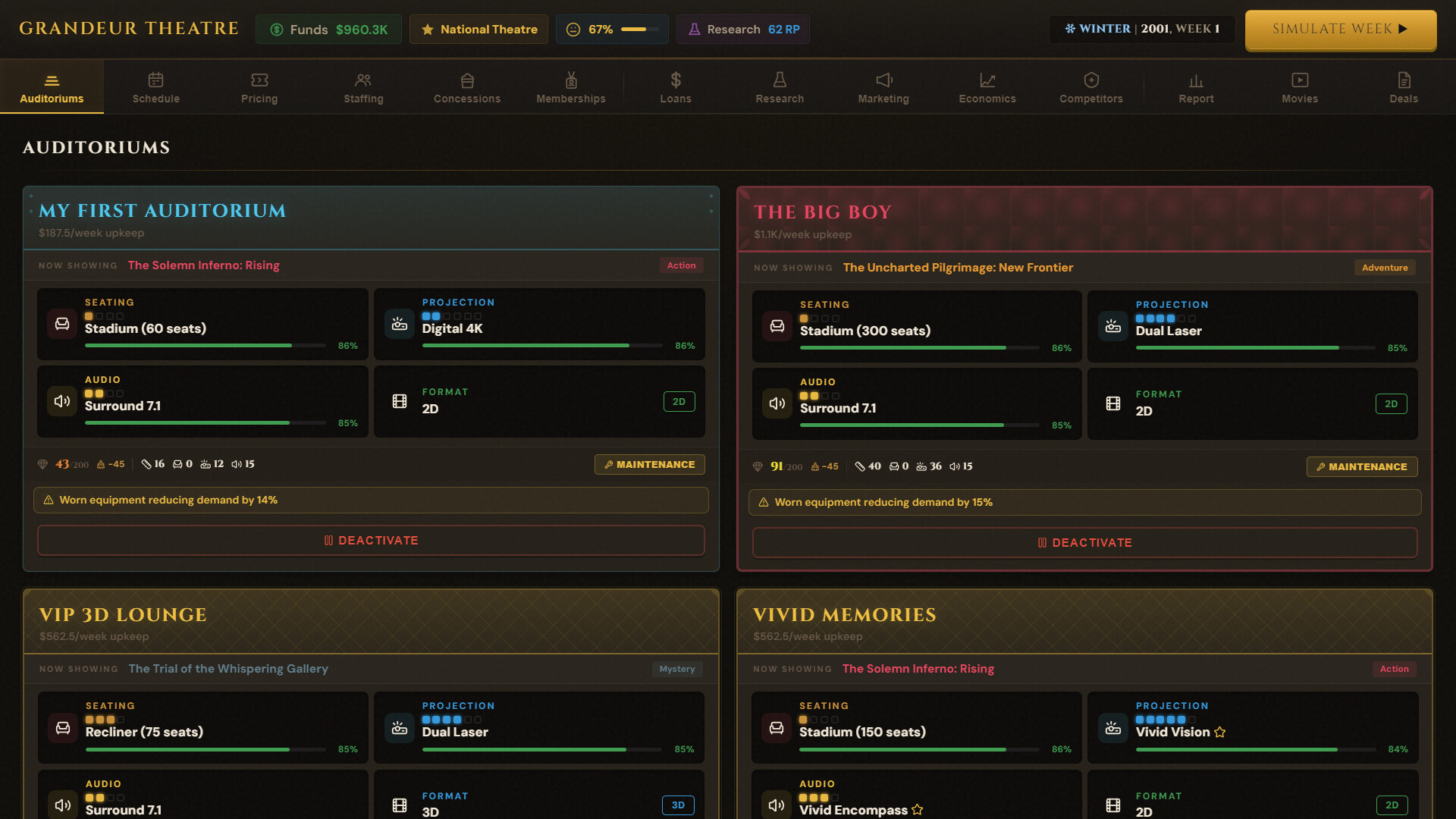Box Office Mayhem: Theatre Tycoon in-game screenshot 1