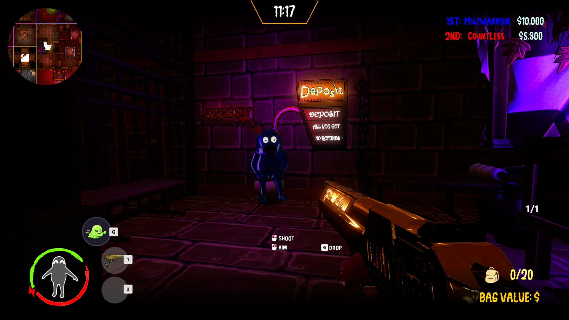 The Money Pit in-game screenshot 2