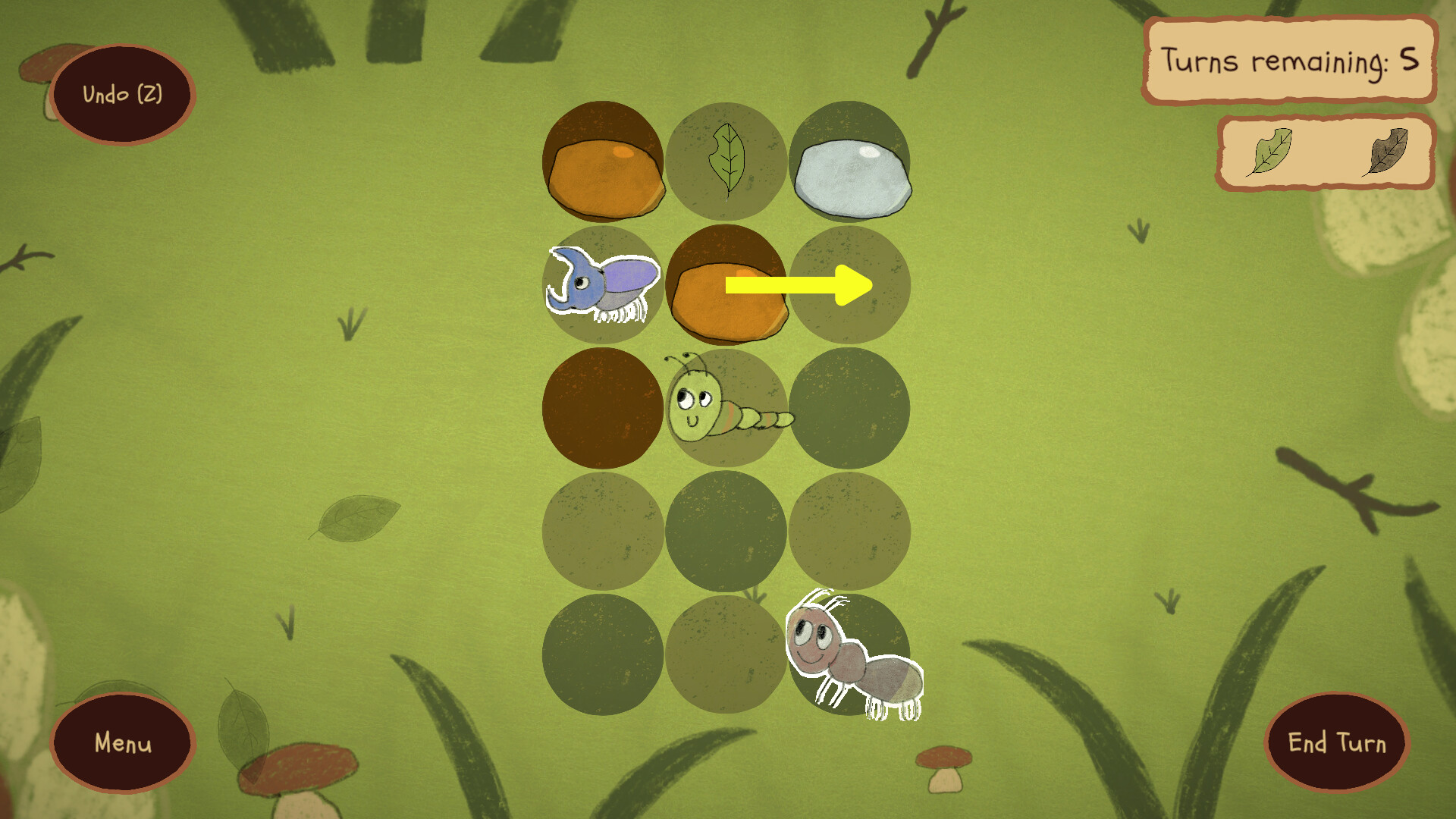 Caterpillar King screenshot