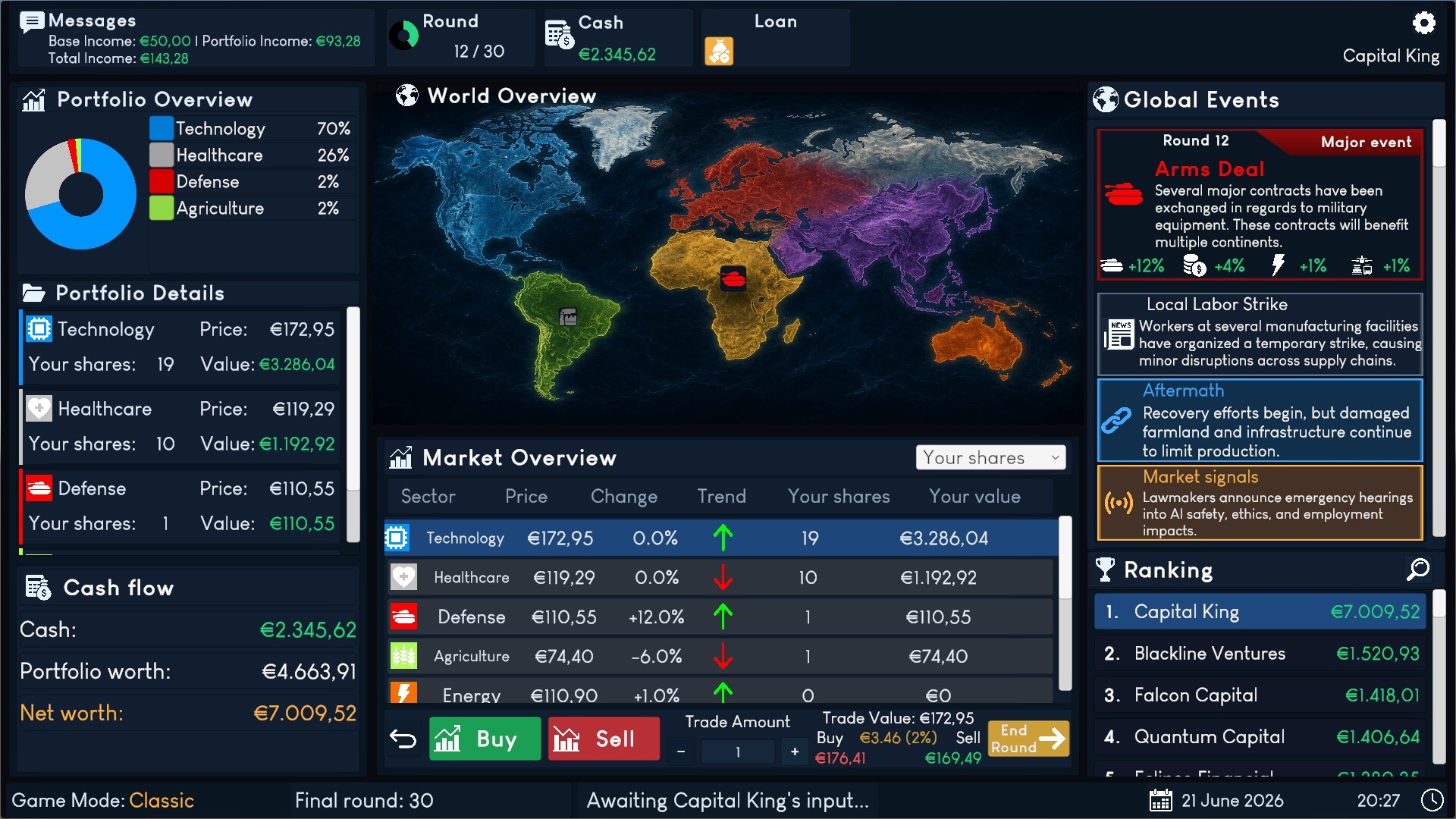 Crisis Capital in-game screenshot 3