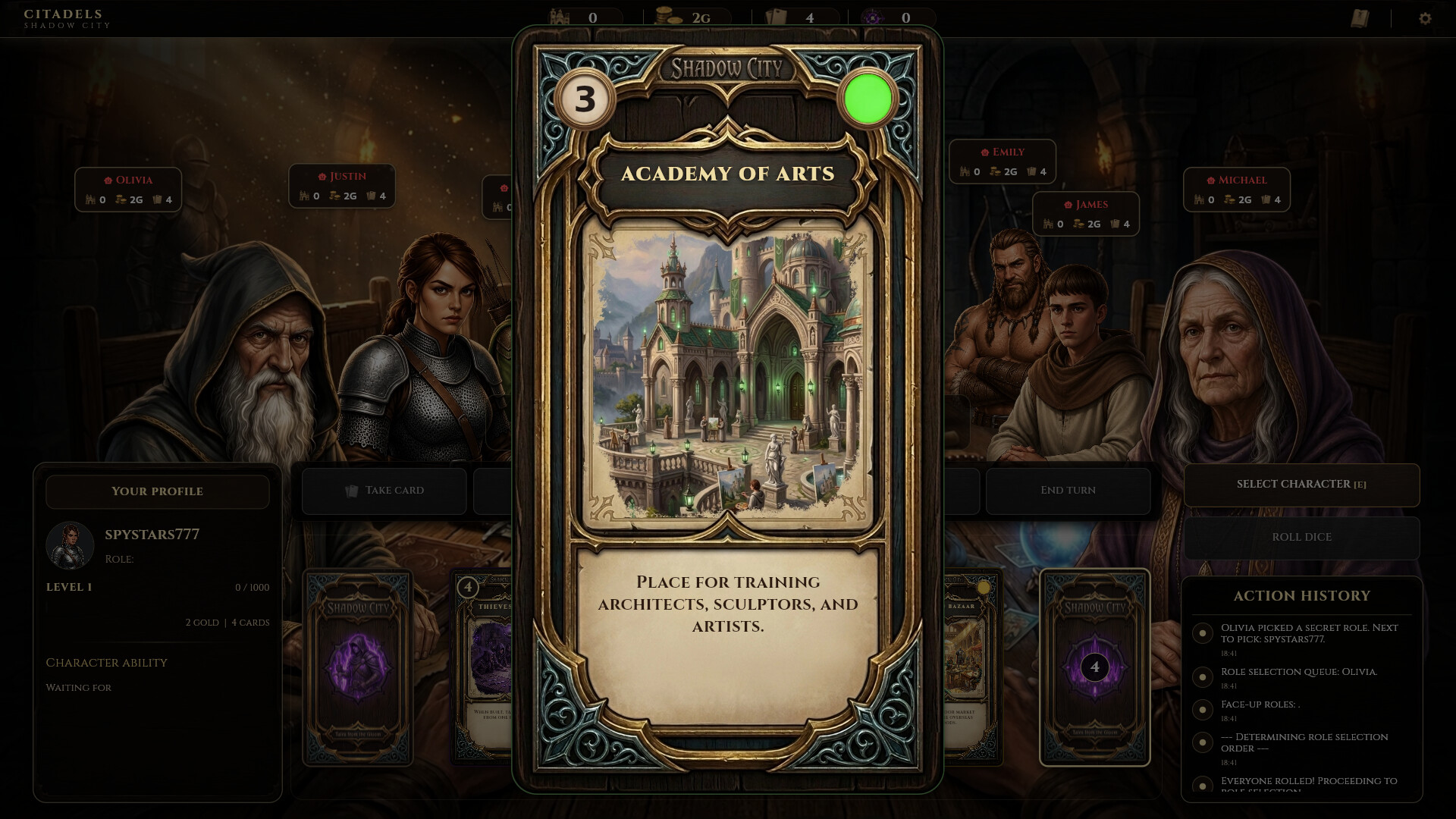 Citadels - Shadow City in-game screenshot 2