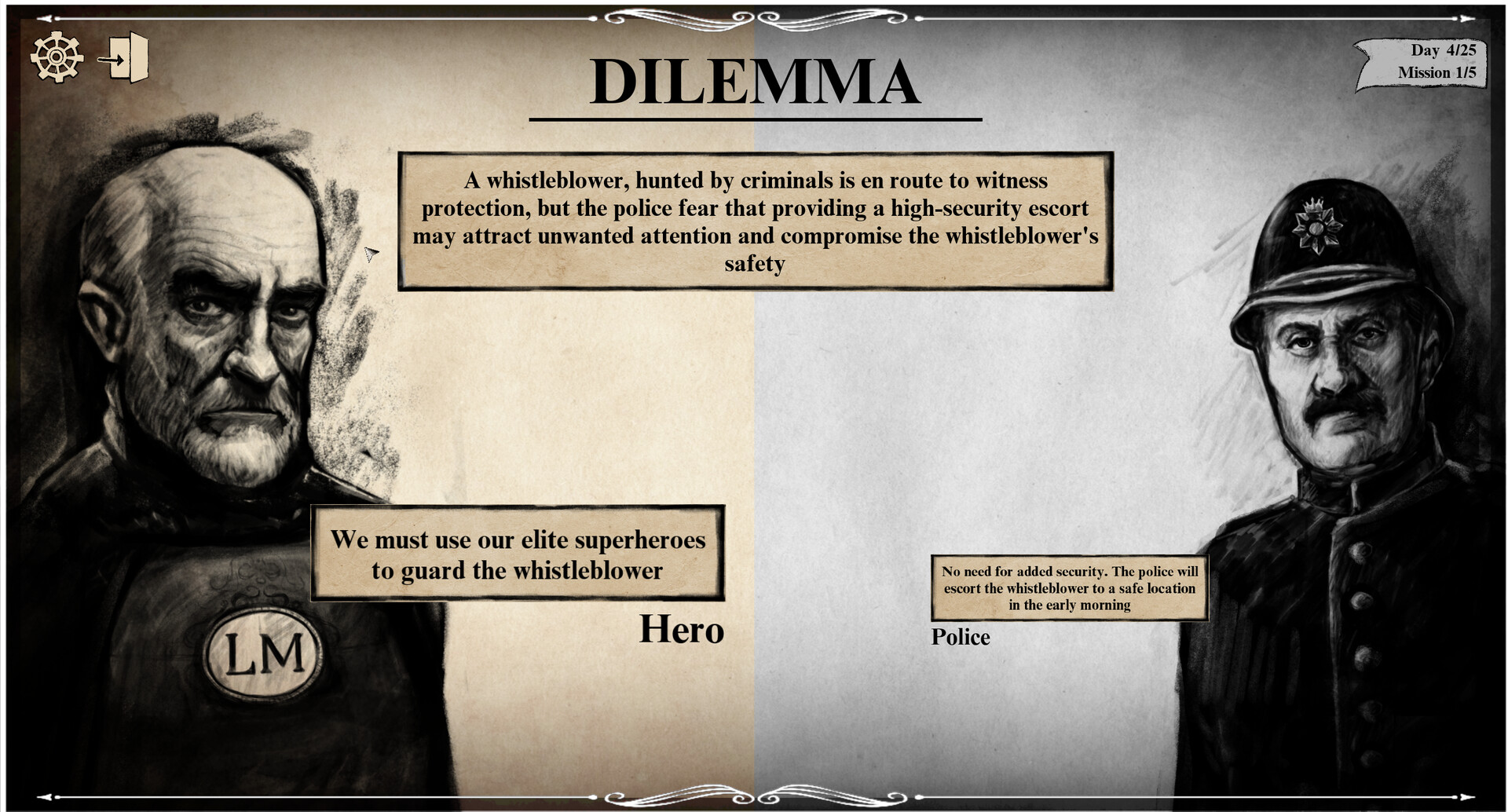 Impartial screenshot