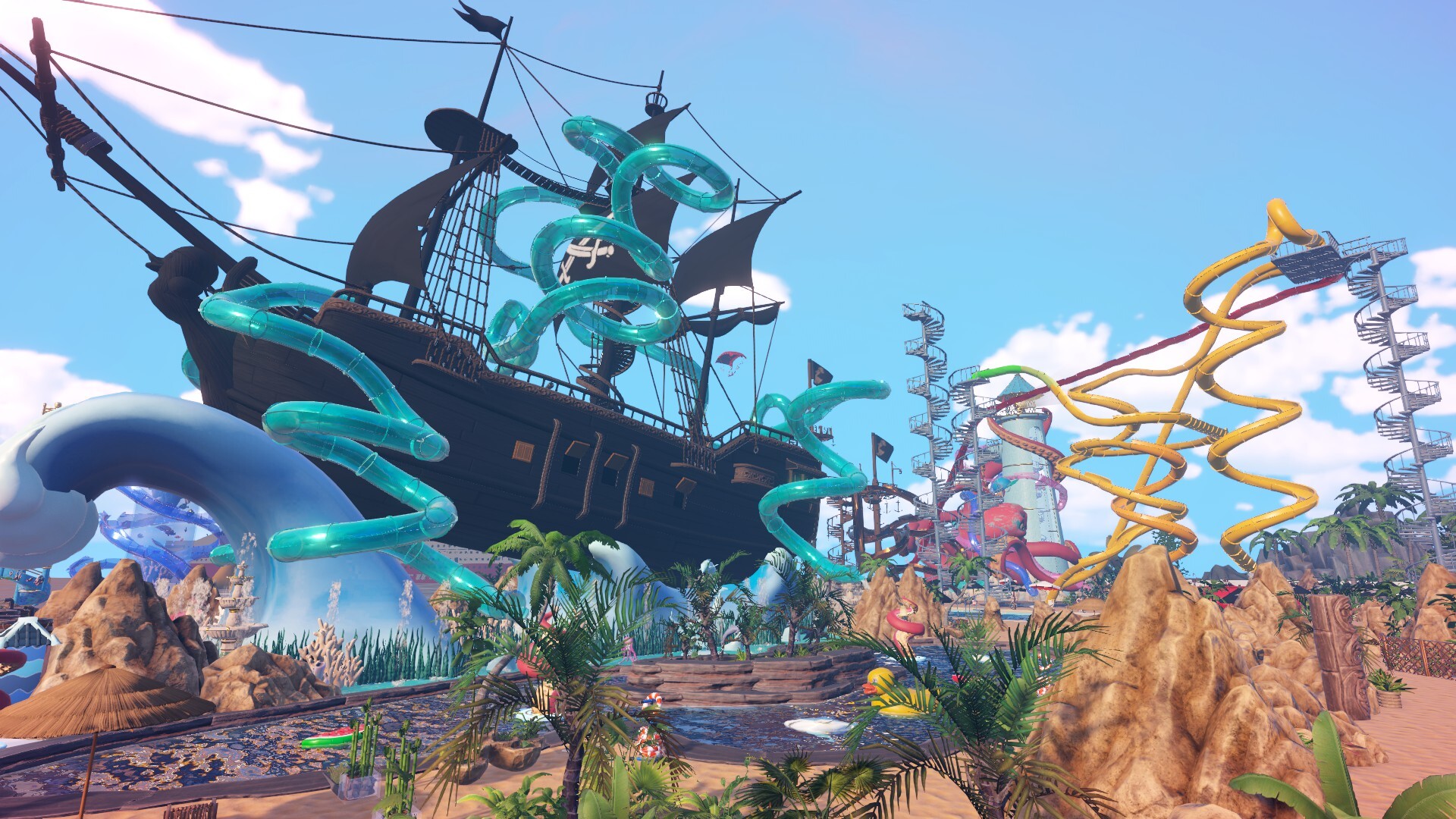 Waterpark Simulator in-game screenshot 3