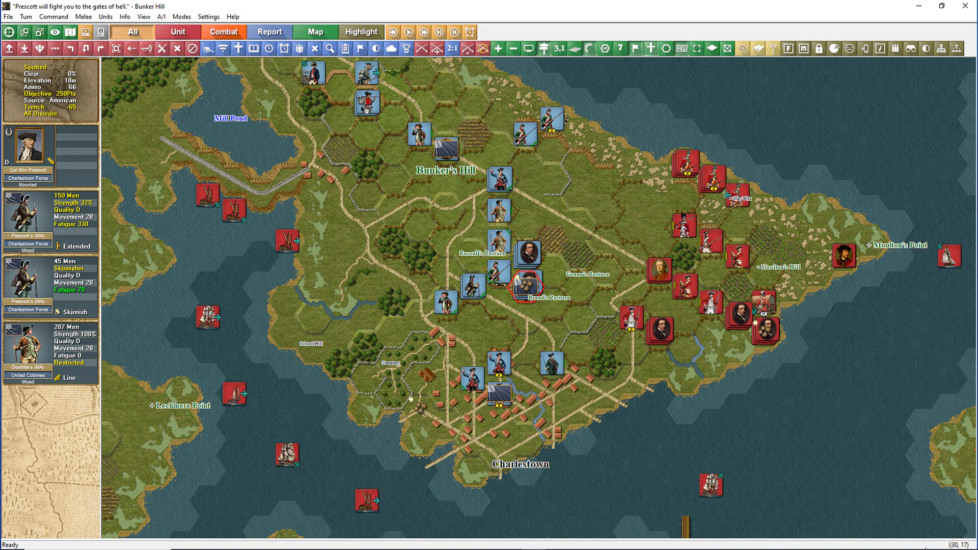 American Revolutionary War screenshot