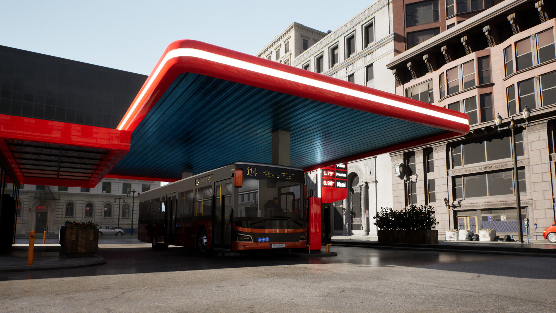 City Bus Simulator 2026 in-game screenshot 3