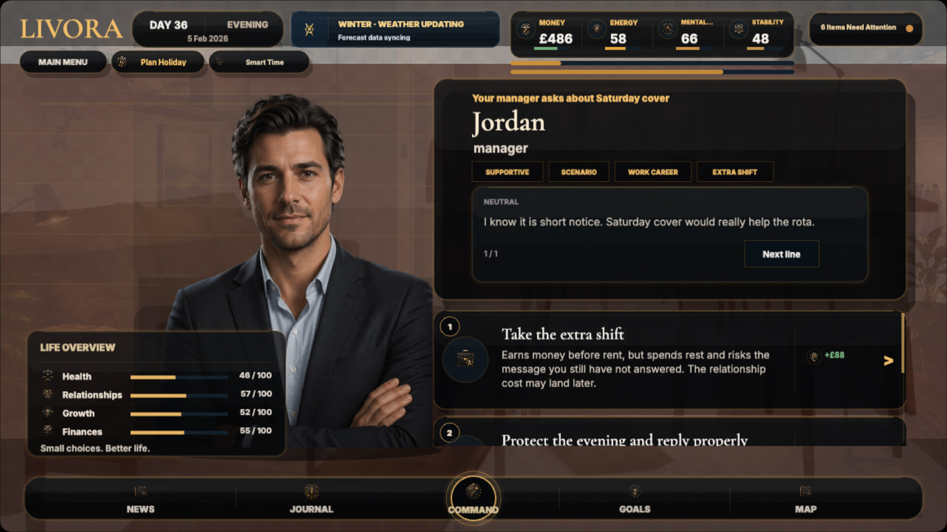 LIVORA screenshot 1
