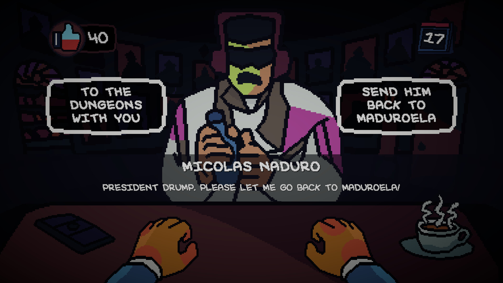 DRUMP SIMULATOR screenshot