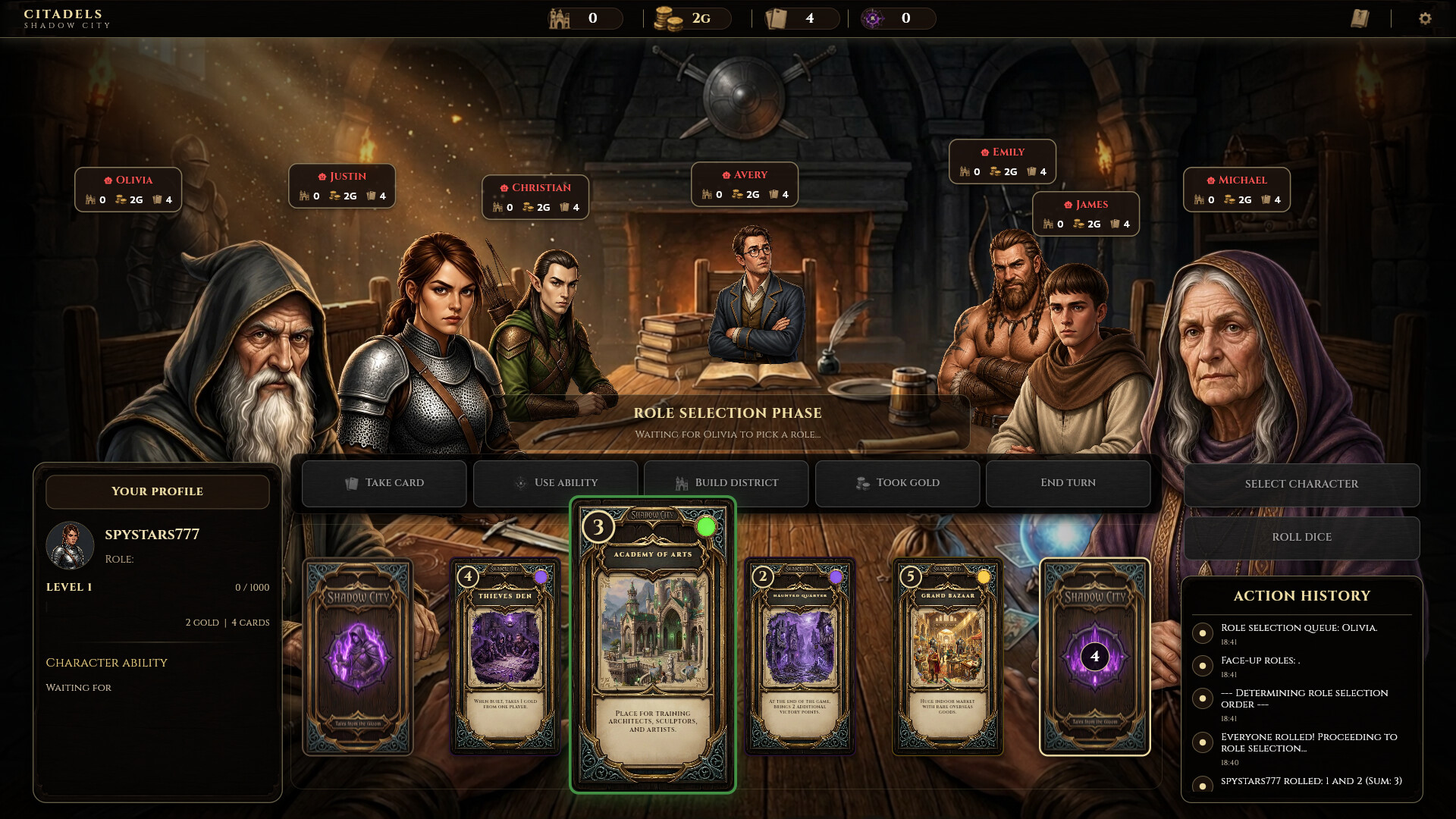 Citadels - Shadow City in-game screenshot 1
