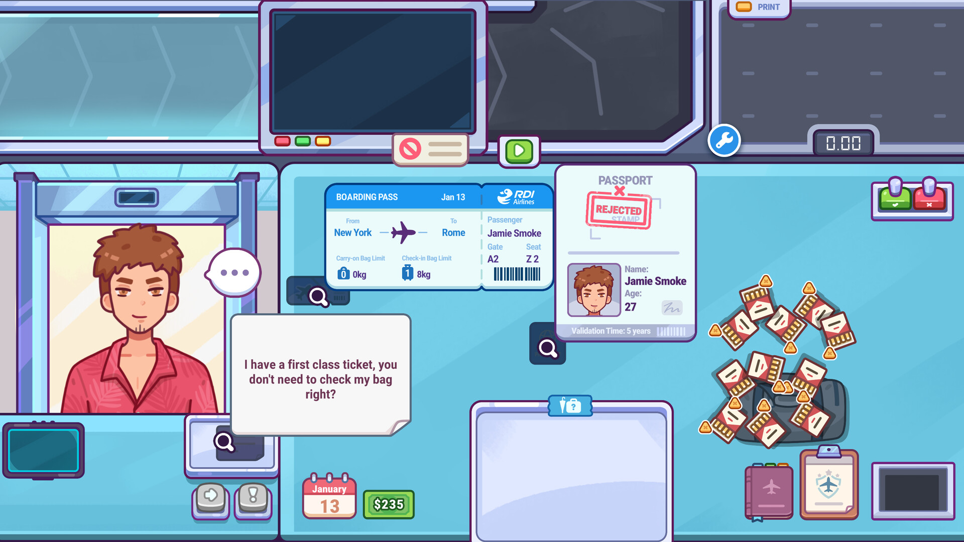 Nothing To Declare in-game screenshot 3