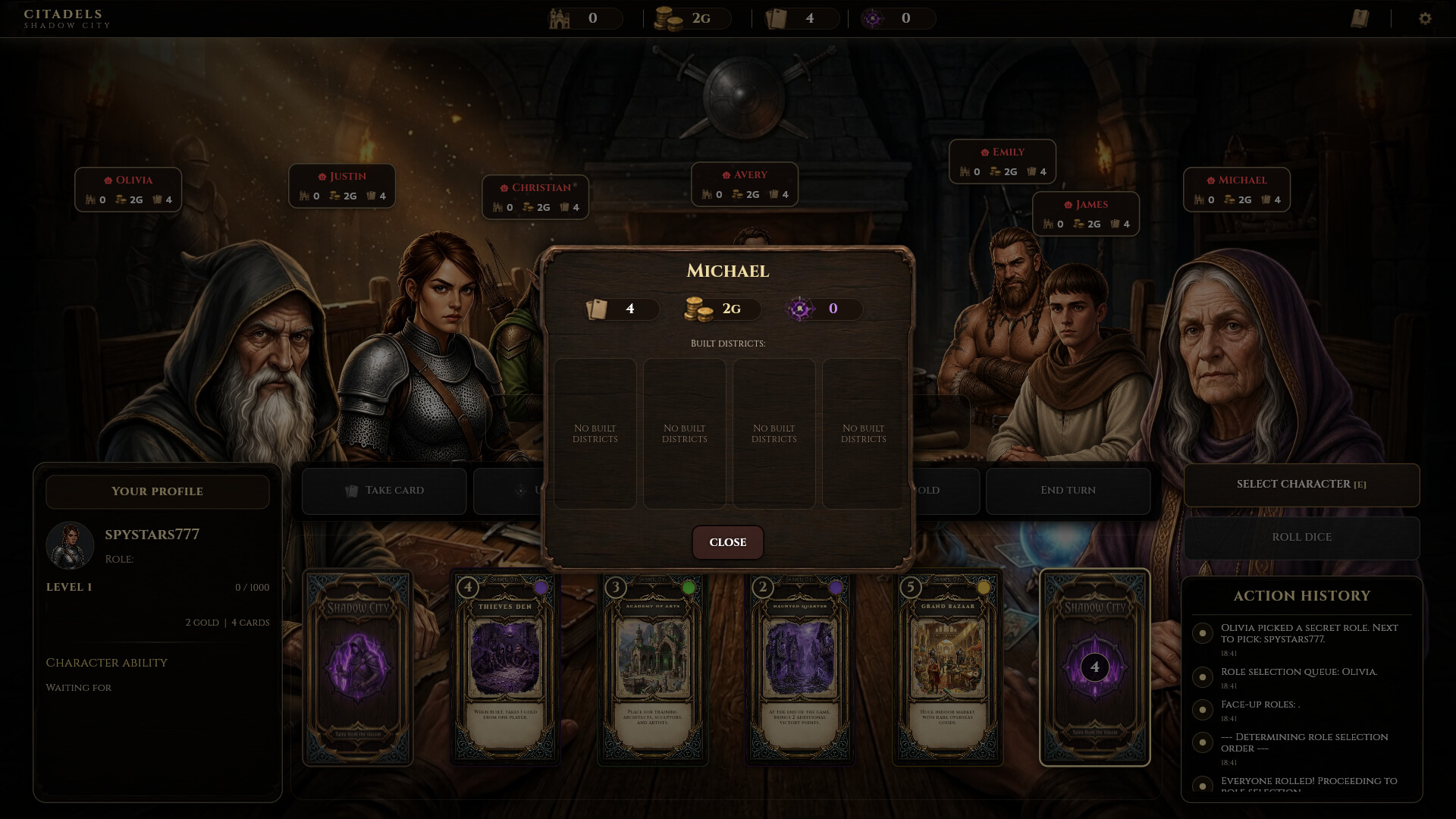 Citadels - Shadow City in-game screenshot 3