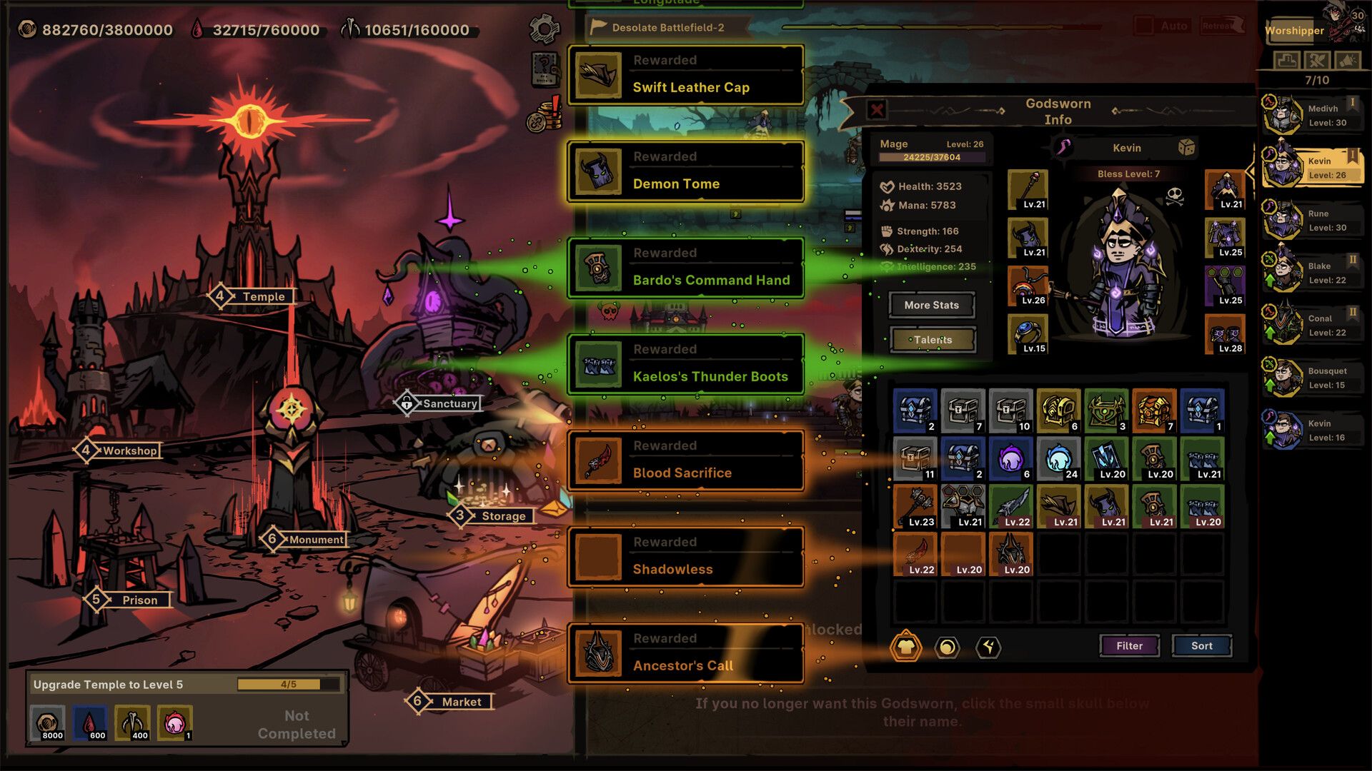 Path of Idle: Old Gods Rising screenshot 1