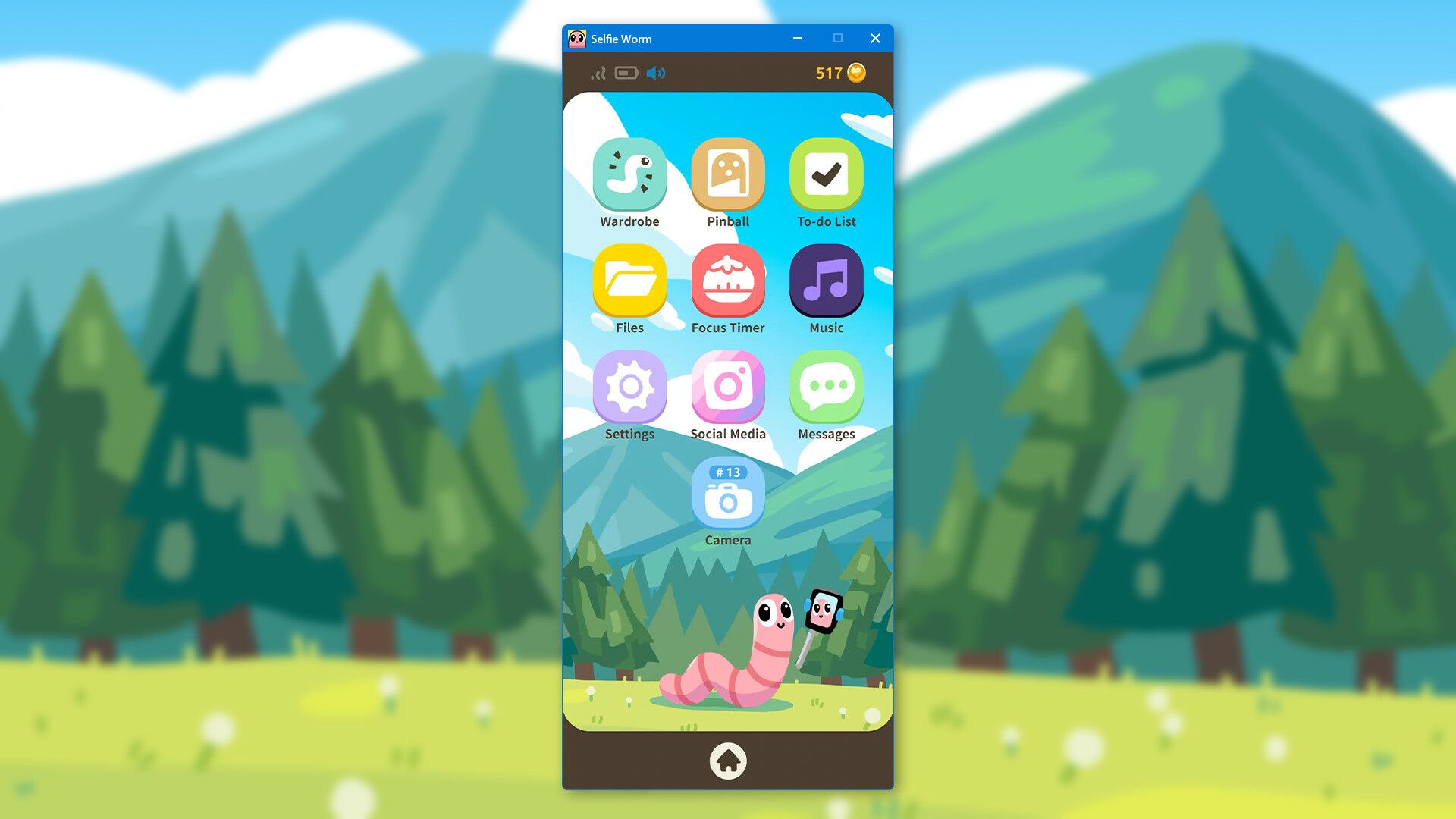 Selfie Worm screenshot 1