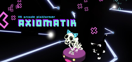 Axiomatik VR platformer key art