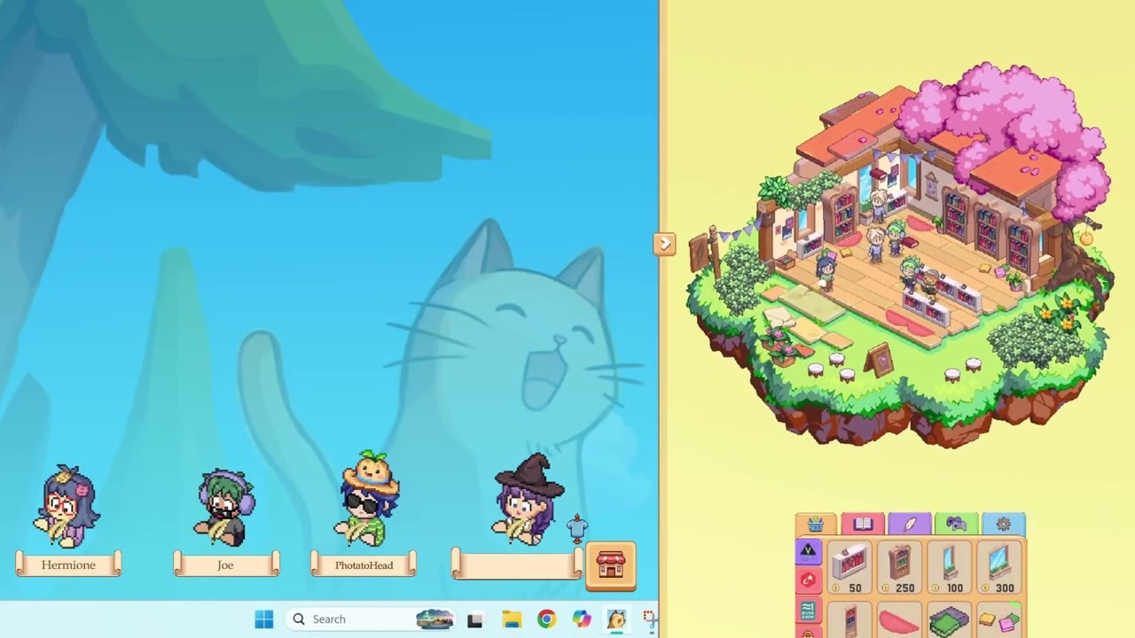 Idle Bookstore key art