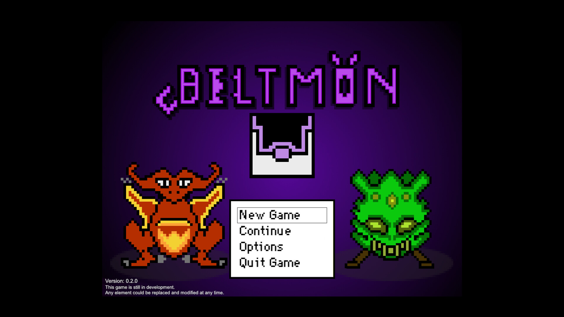 Beltmon screenshot 1